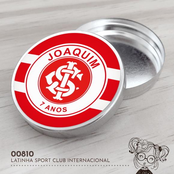 Latinha Adesivada Sport Club Internacional - 00810