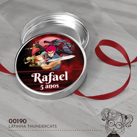 Latinha Adesivada Thundercats - 00190