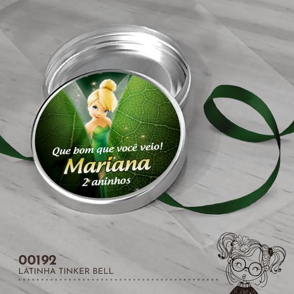 Latinha Adesivada Tinker Bell - 00192