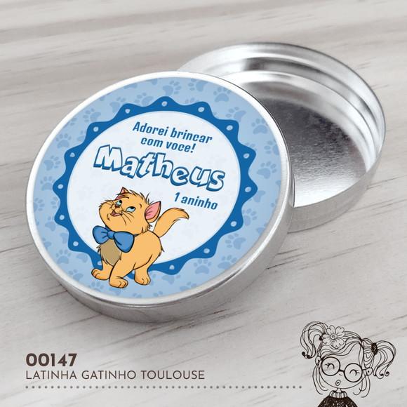 Latinha Adesivada Toulouse - 00147