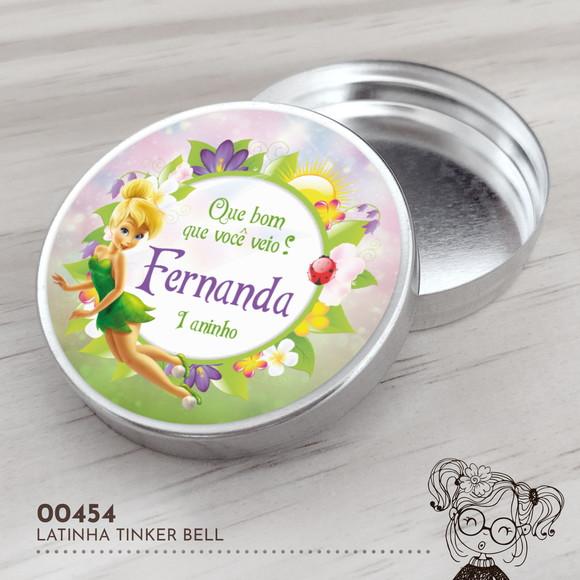 Latinha Adesivada Tinker Bell - 00454