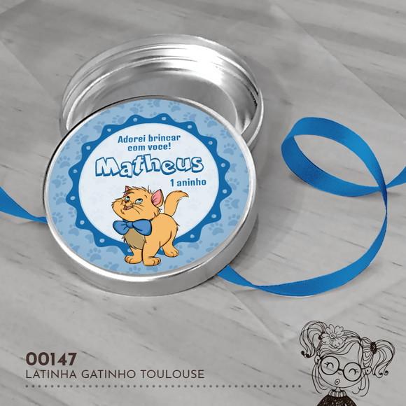 Latinha Adesivada Toulouse - 00147