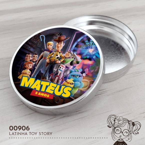 Latinha Adesivada Toy Story - 00906