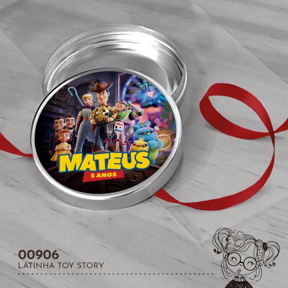 Latinha Adesivada Toy Story - 00906