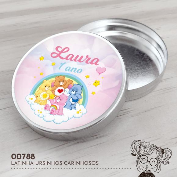 Latinha Adesivada Ursinhos Carinhosos -- 00788