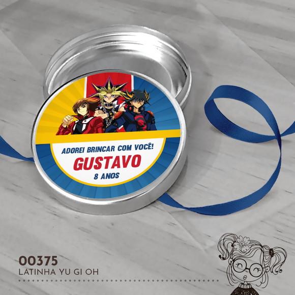 Latinha Adesivada Yu Gi Oh - 00375