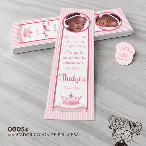 Marcador Coroa de Princesa - 00054