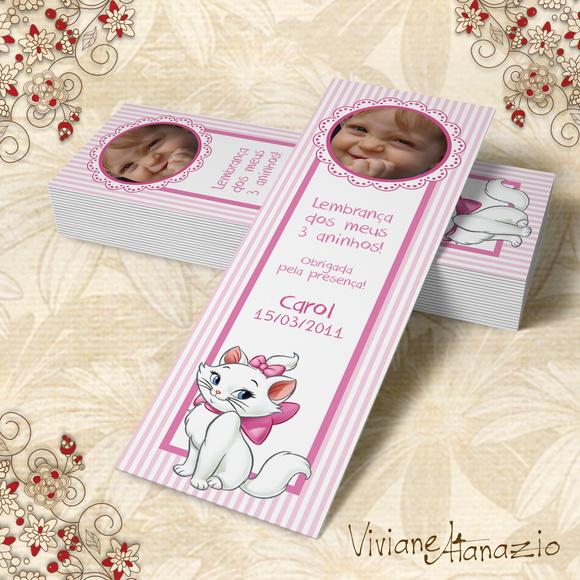 Marcador de Livro Gatinha Marie - 00151