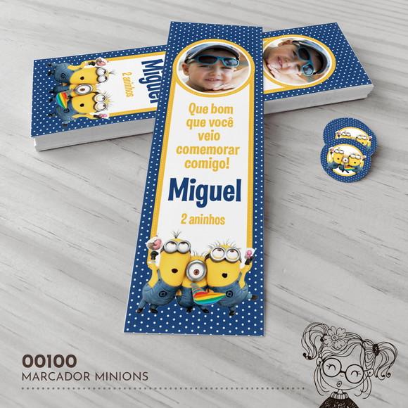 Marcador de Livro Minions - 00100