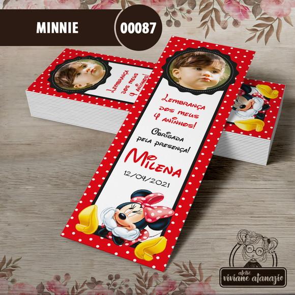 Marcador de Livro Minnie - 00087