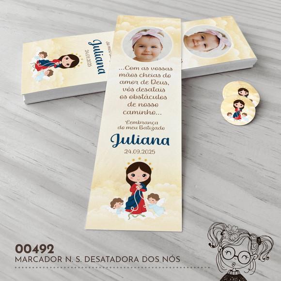 Marcador de Livro N. S. Desatadora dos Nós - 00492