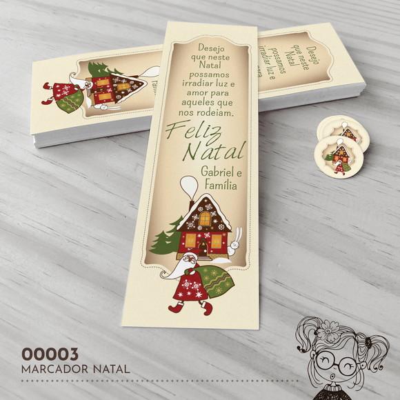 Marcador de Livro Natal - 00003