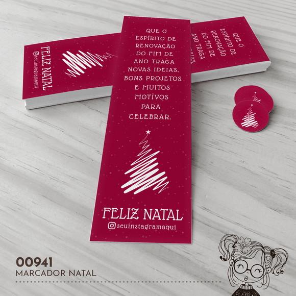 Marcador de Livro Natal - 00941