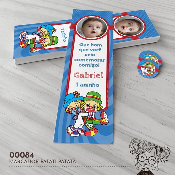 Marcador de Livro Patati Patatá - 00084