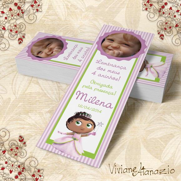 Marcador de Livro Princesa Ervilha - 00173