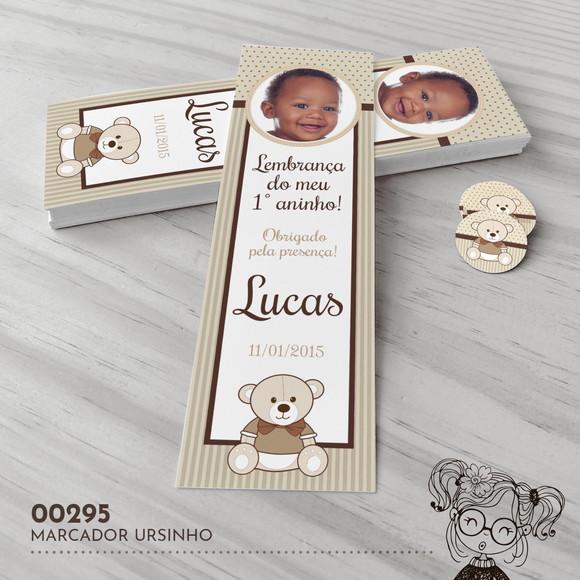 Marcador de Livro Ursinho - 00295