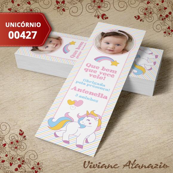 Marcador de Livro Unicórnio - 00427