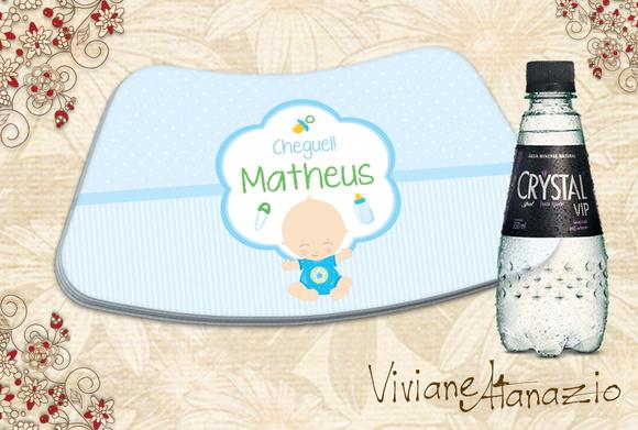 Rótulo Crystal Vip Chá de Bebê - 00339