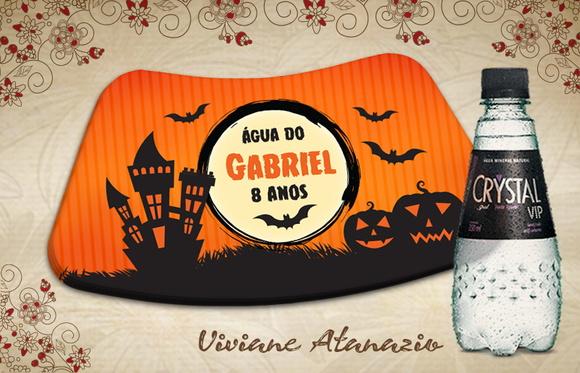 Rótulo Crystal Vip Halloween - 00341