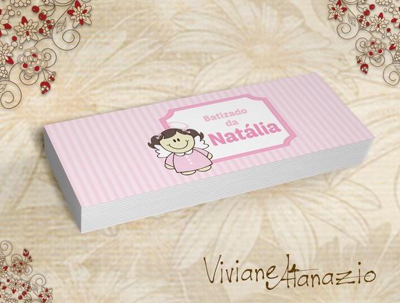 Rótulo Potinho Anjinha - 00298