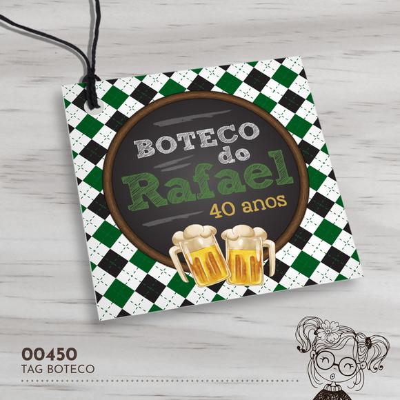 Tag Quadrada Boteco - 00450