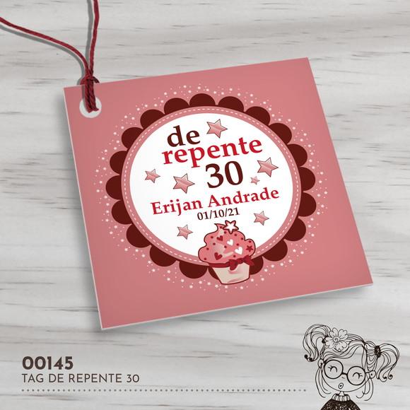 Tag Quadrada de Repente 30 - 00145