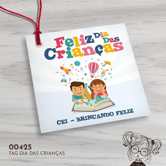 Tag Quadrada Dia das Crianças - 00425