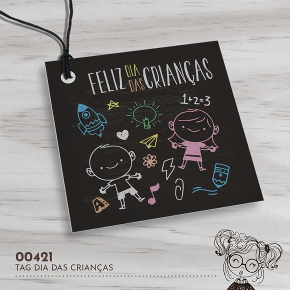 Tag Quadrada Dia das Crianças - 00421