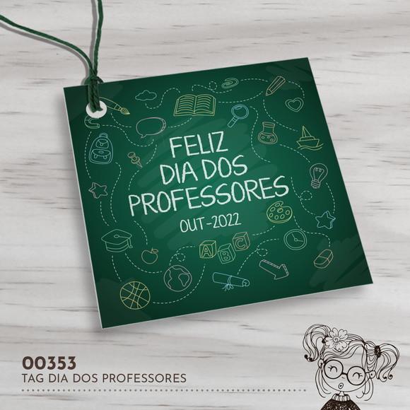 Tag Quadrada Dia dos Professores - 00353