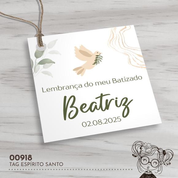 Tag Quadrada Espírito Santo - 00918