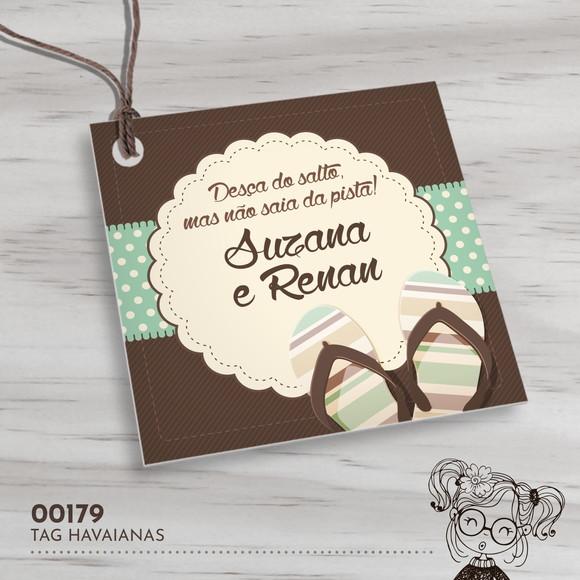 Tag Quadrada Havaianas - 00179