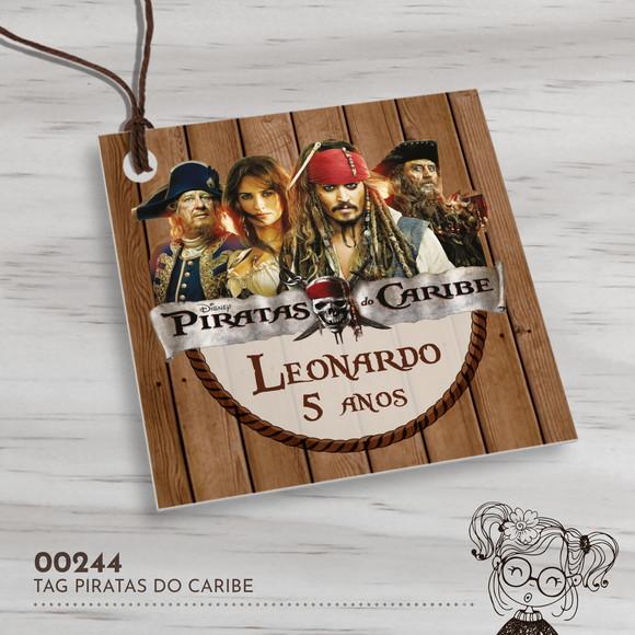 Tag Quadrada Piratas do Caribe 00244
