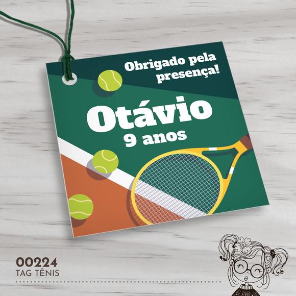 Tag Quadrada Tênis - 00224
