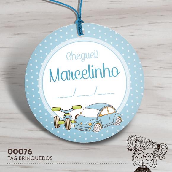Tag Redonda Brinquedos - 00076