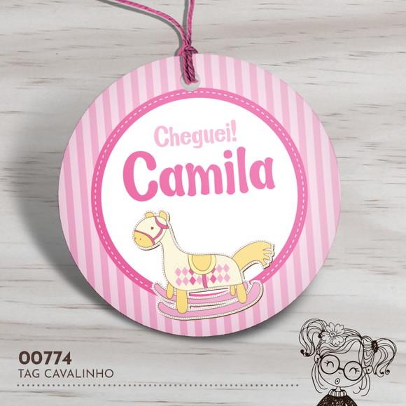 Tag Redonda Cavalinho - 00774