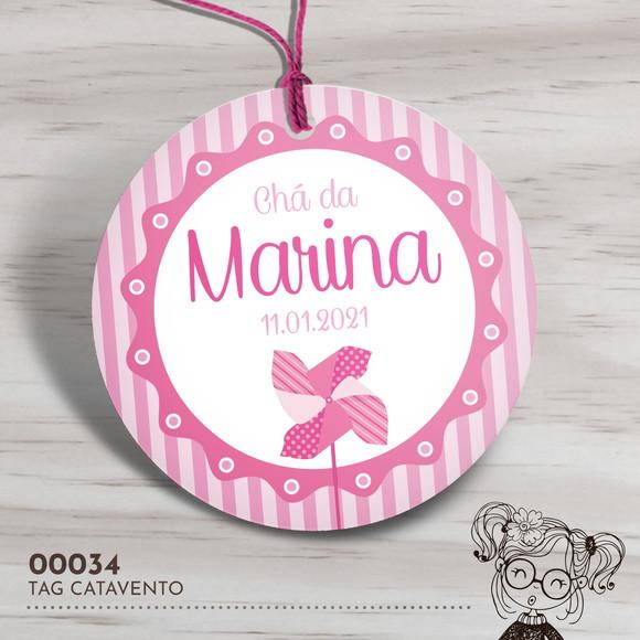 Tag Redonda Catavento - 00034