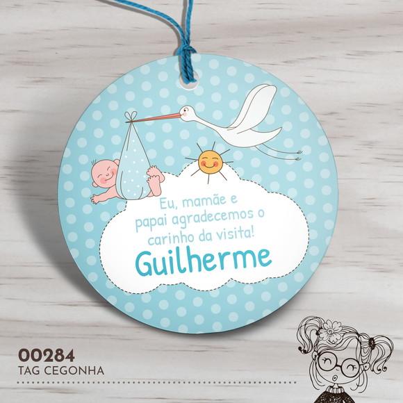 Tag Redonda Cegonha - 00284