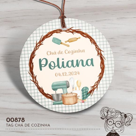 Tag Redonda Chá de Cozinha - 00878