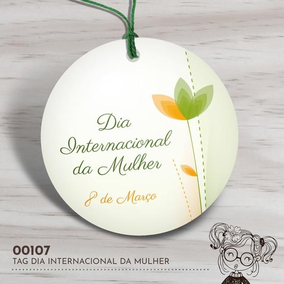 Tag Redonda Dia Internacional da Mulher - 00107