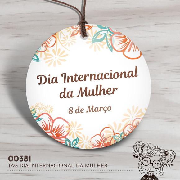 Tag Redonda Dia Internacional da Mulher - 00381