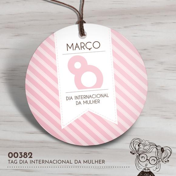 Tag Redonda Dia Internacional da Mulher - 00382
