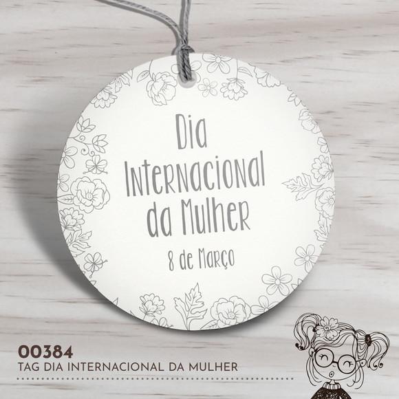 Tag Redonda Dia Internacional da Mulher - 00384