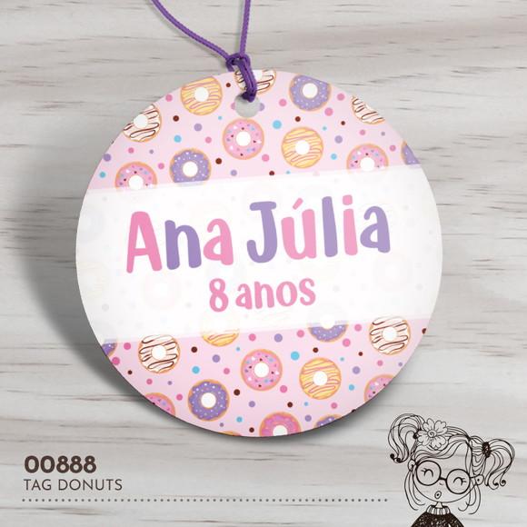 Tag Redonda Donuts - 00888