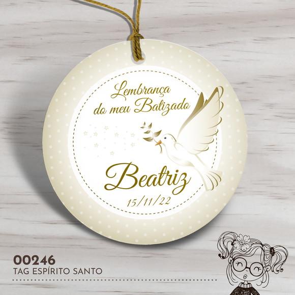 Tag Redonda Espírito Santo - 00246