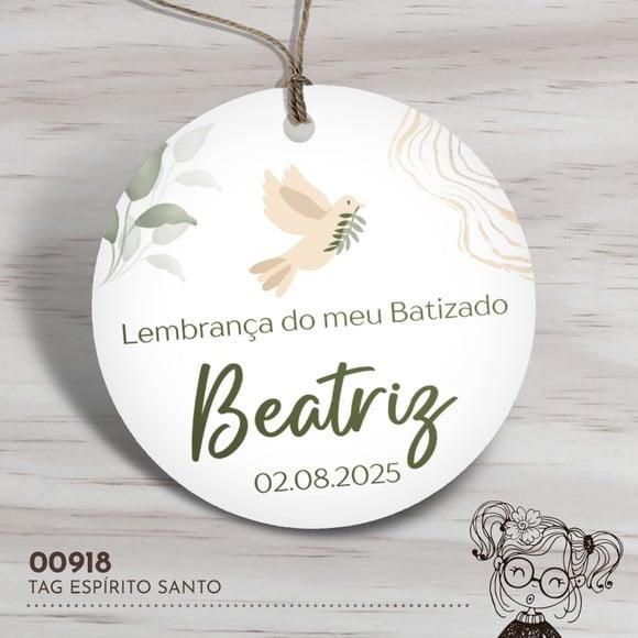 Tag Redonda Espírito Santo - 00918