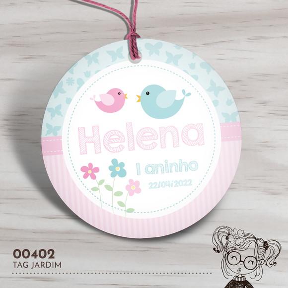 Tag Redonda Jardim - 00402