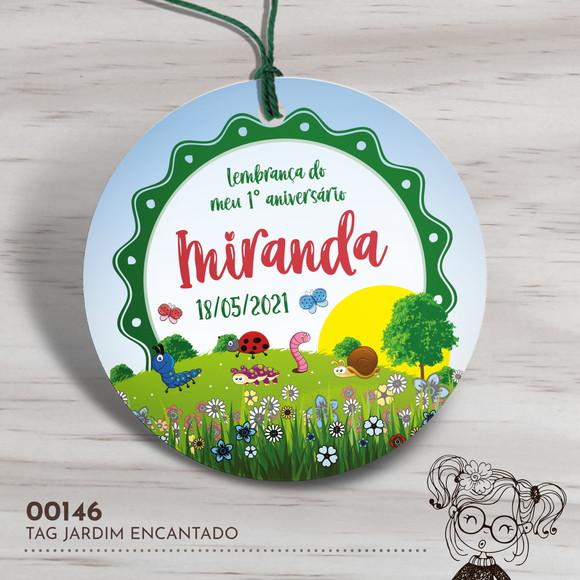 Tag Redonda Jardim Encantado - 00146