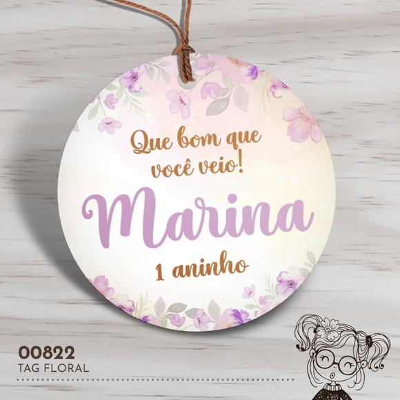 Tag Redonda Jardim - 00822