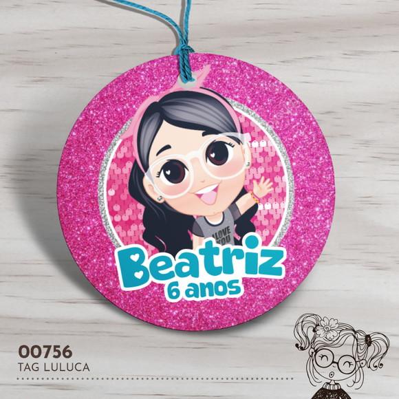 Tag Redonda Luluca - 00756