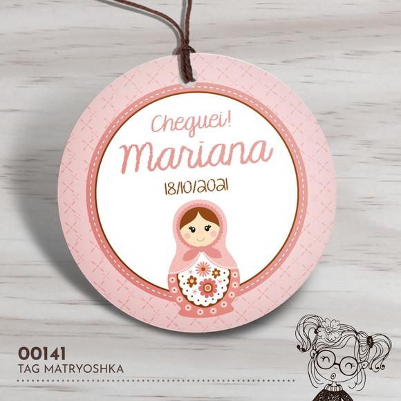 Tag Redonda Matryoshka - 00141